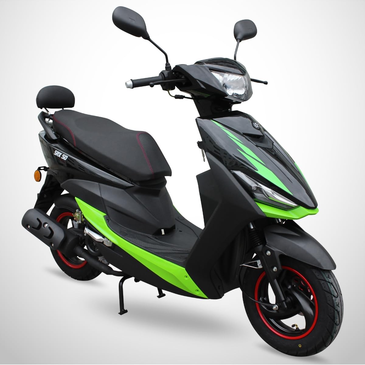 Scooter 50cc 4T SRX 50 JIAJUE/Noir & Vert