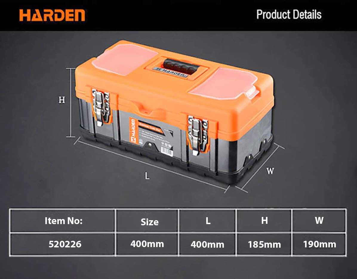 Harden Professional Tool Box - Stainless Steel -4