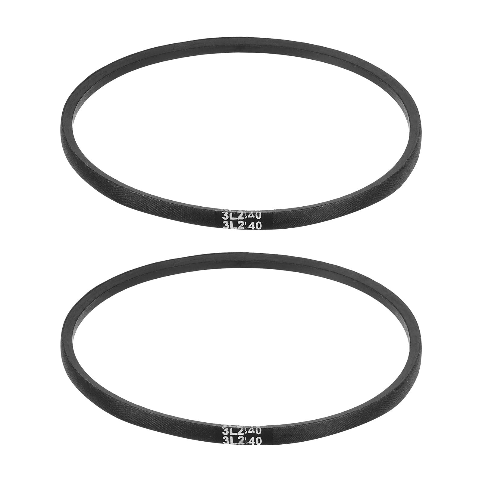 uxcell 3L240 Classic Wrapped Rubber V-Belt, 24"(610mm) Outside Circumference, 3L Profile V Belt 3/8" Width 7/32" Height — view 182