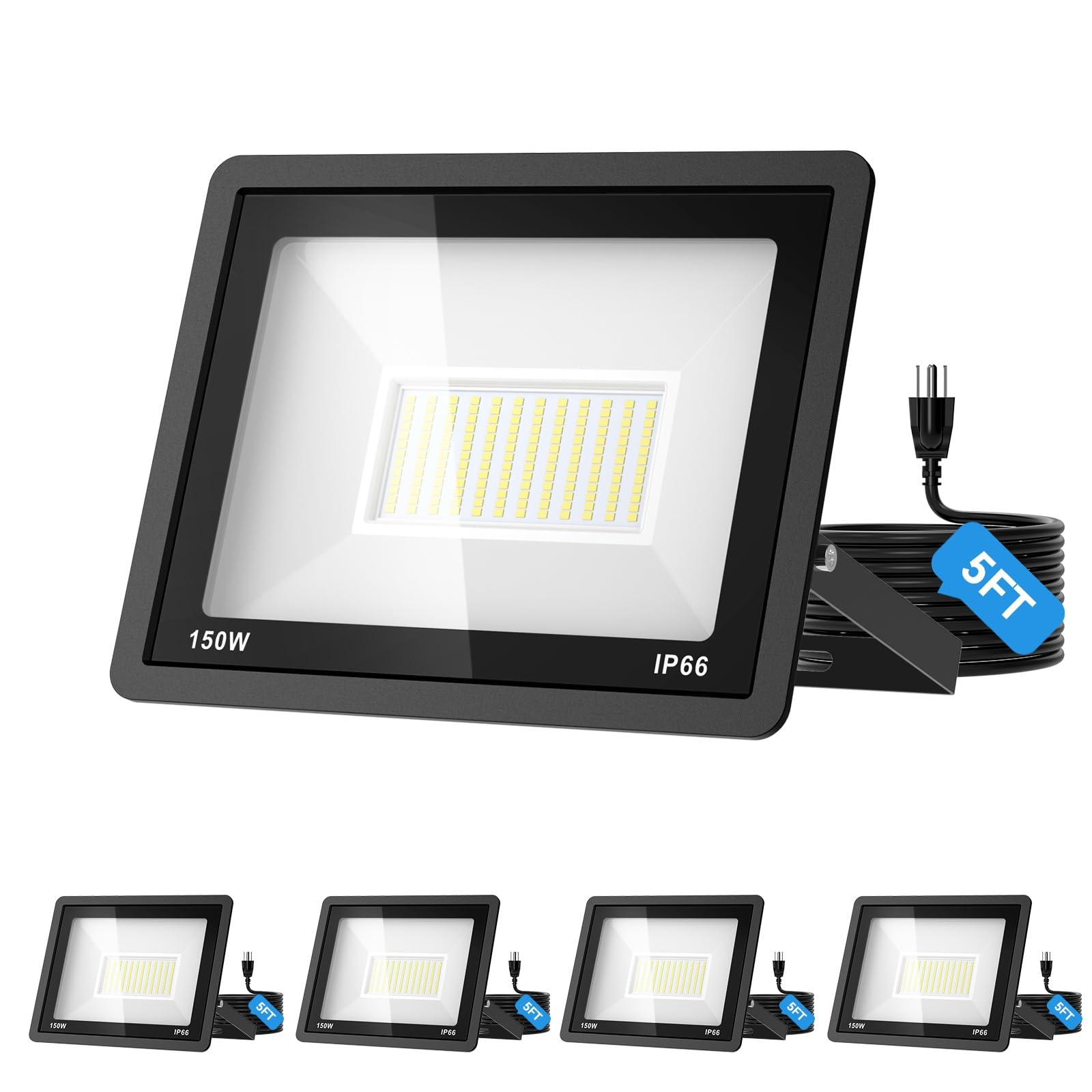 Super Light Down シングルロング 150×210cm AIKVSXER 150W Flood Lights Outdoor, 21000lm Bright LED Work Light