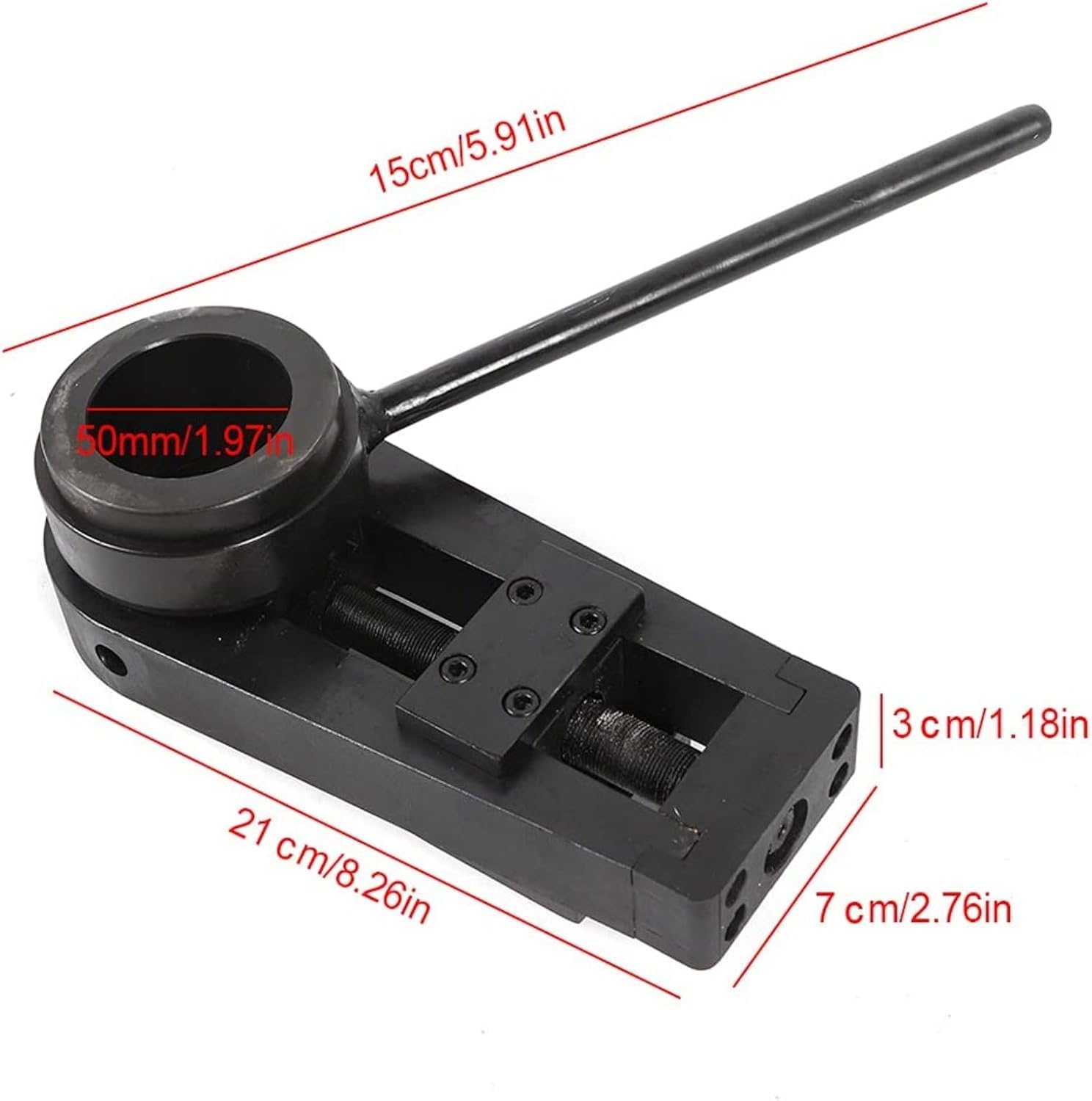 Accessorio Per Alesatrice A Cilindro, Testa Di Fresatura Frontale In Acciaio, Fresa Frontale Ad Avanzamento Automatico Da 40 Mm/50 Mm, Parte Funzionale Di Fresatura Frontale, 2,17-11,81 Pollici