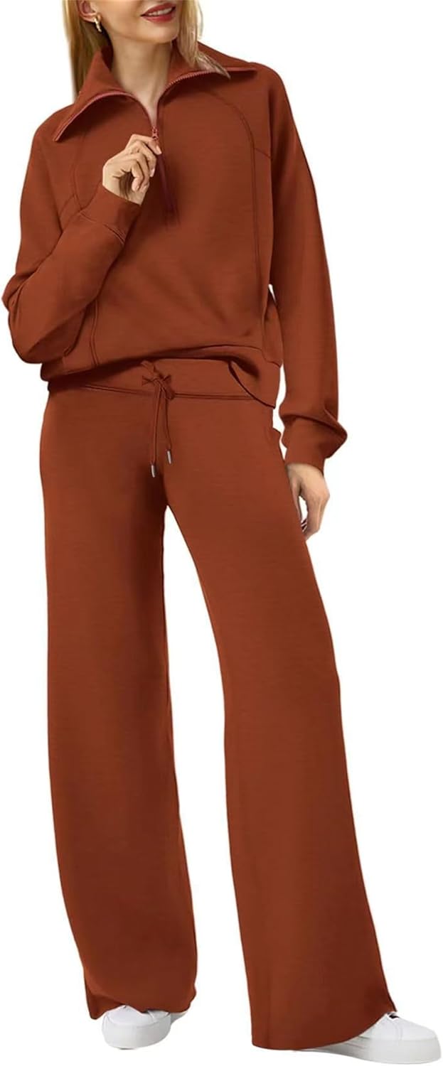 Cradlewaver Two Piece Travel Set,Women's 2 Piece Sets Outfits Casual Long Sleeve Sweatsuits Sets, Comfy And Cute