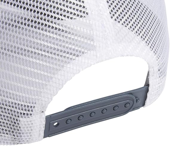 adidas Mens Structured Adjustable Mesh-Back Cap