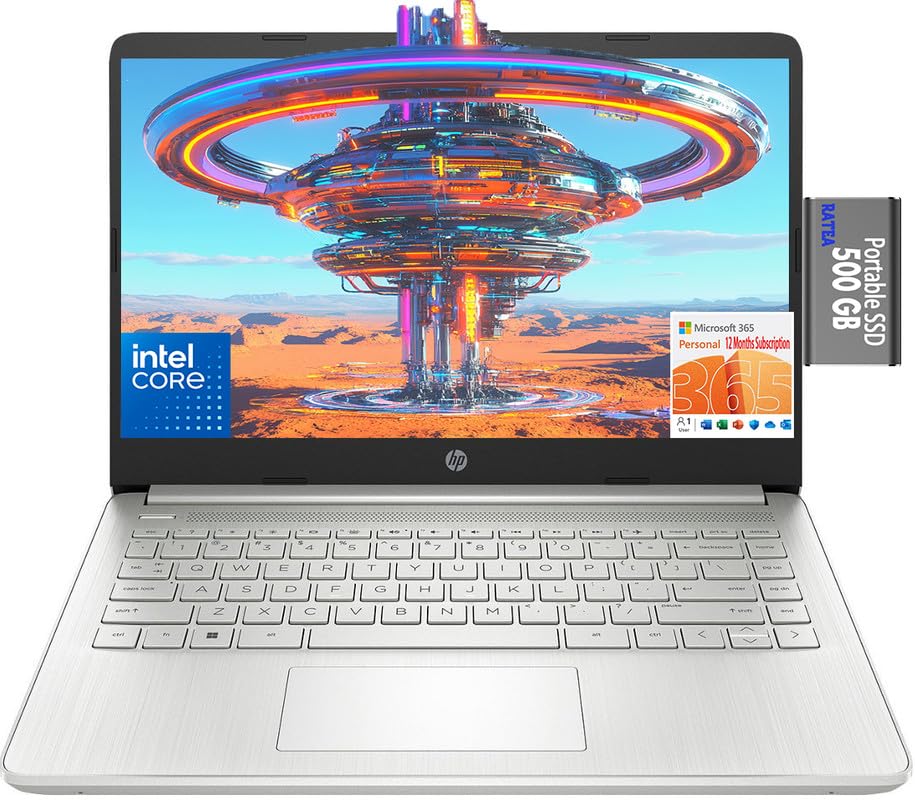Amazon.com: HP 14 Laptop for Student&Business, Intel 4-Core