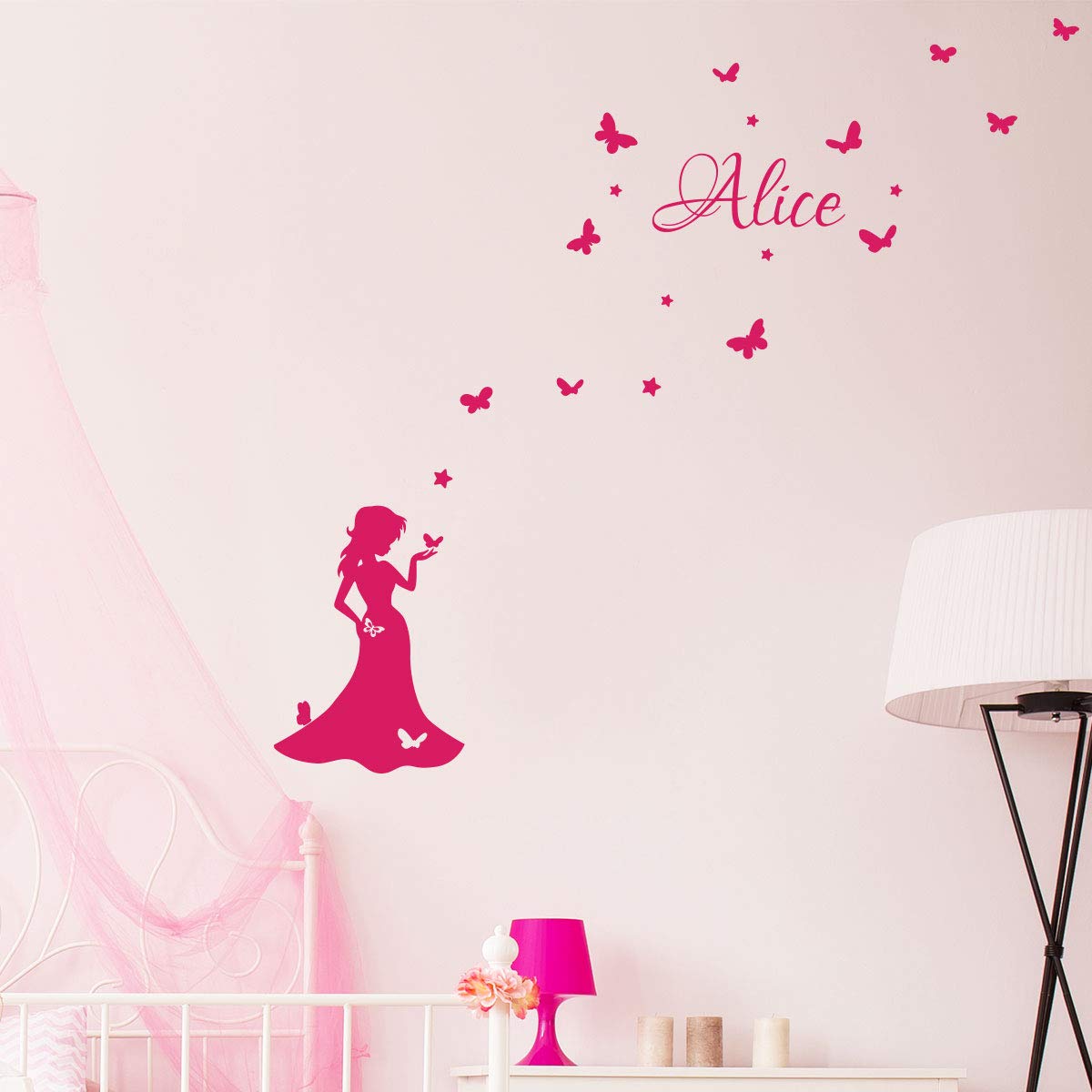 Personalised Name Stickers, Model 3, 40x30cm + 30x20cm - Image 2