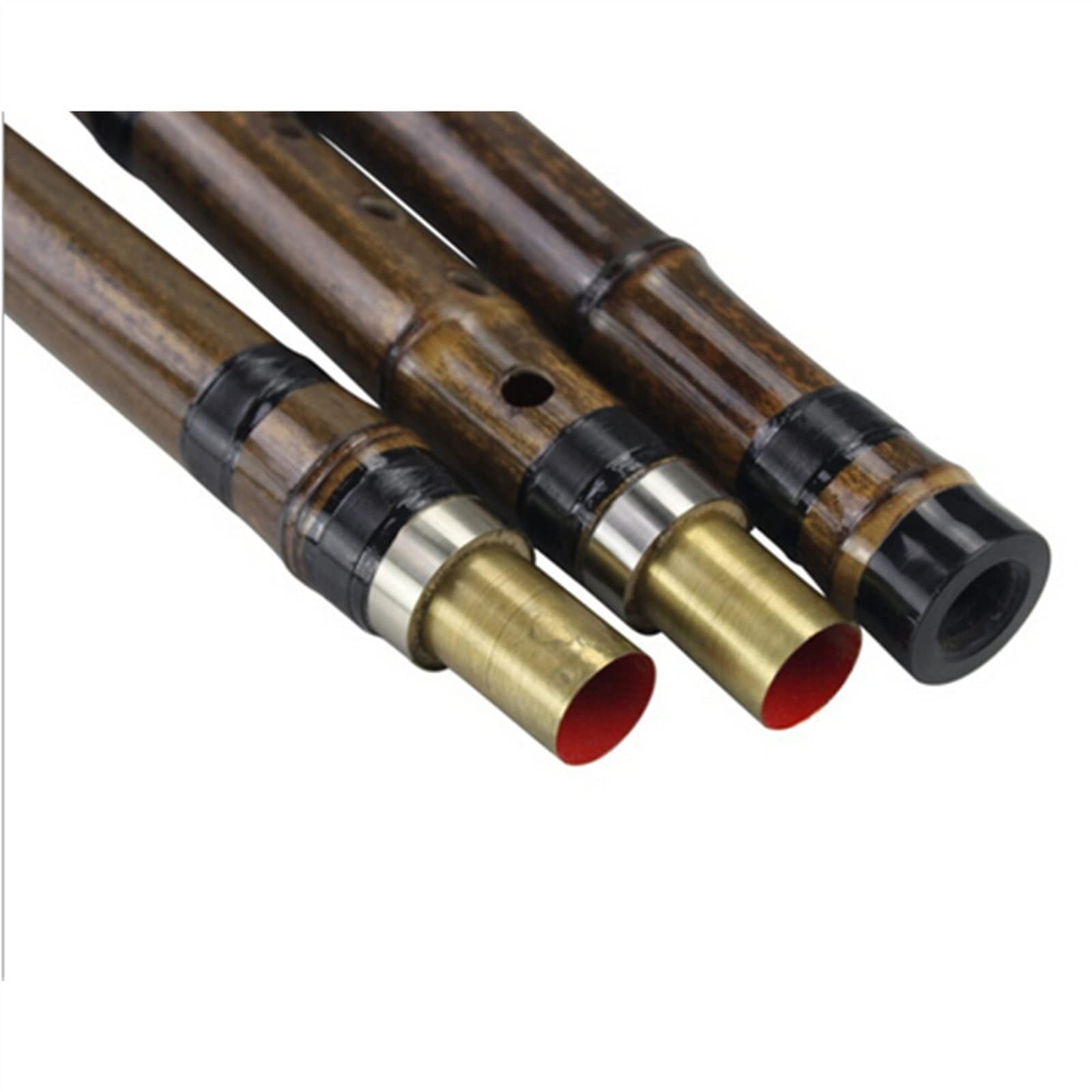Profesjonalny bambusowy flet Chiński XIAO Naturalny Pionowy Bambusowy Flet Xiao Instrument Muzyczny F/G Klucz Profesjonalny Binodal Flet (Color : F Key)