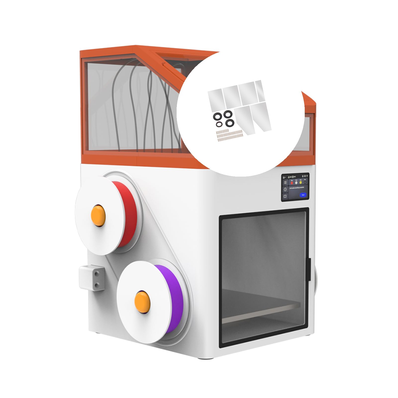 Amazon.co.jp: Snapmaker U1 トップカバー絶縁防塵クリア