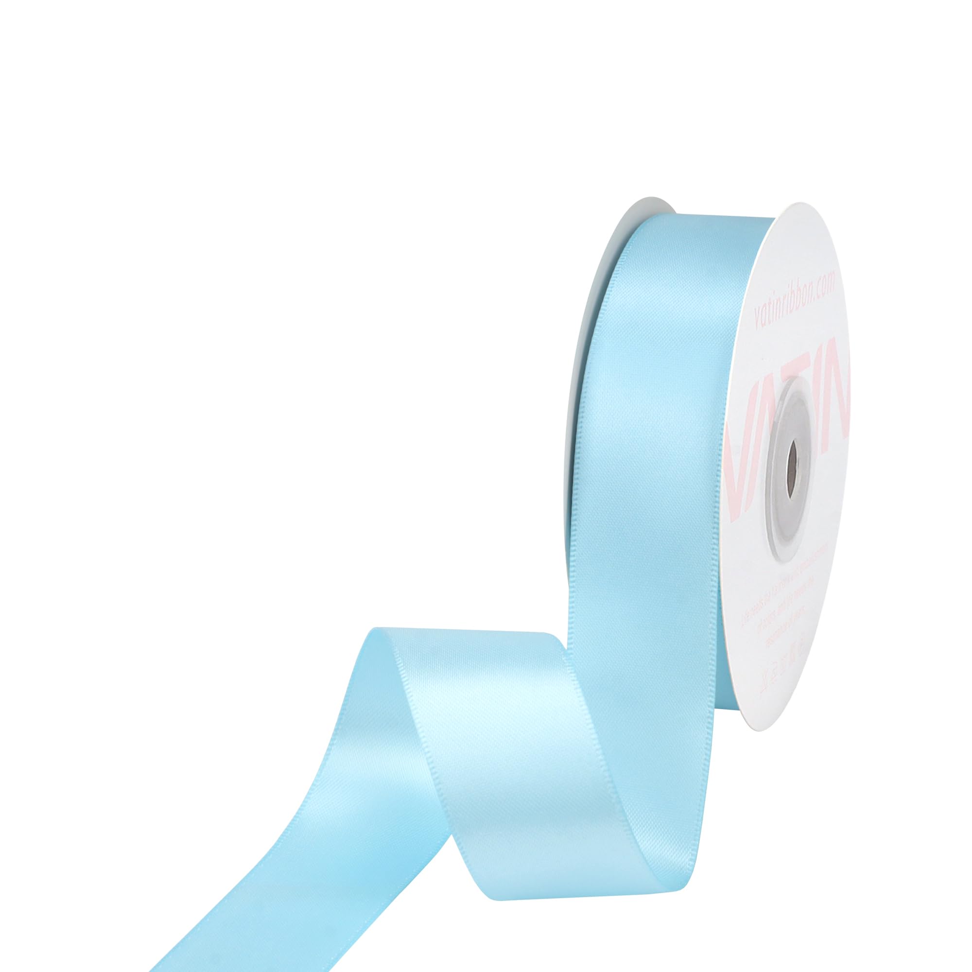 VATIN 100mm Wide Double Faced Polyester Deep Navy Blue Satin Ribbon- 4.5 Metre/Spool, Perfect for Chair Sash, Making Bow, Sewing and Wedding Bouquet — view 42