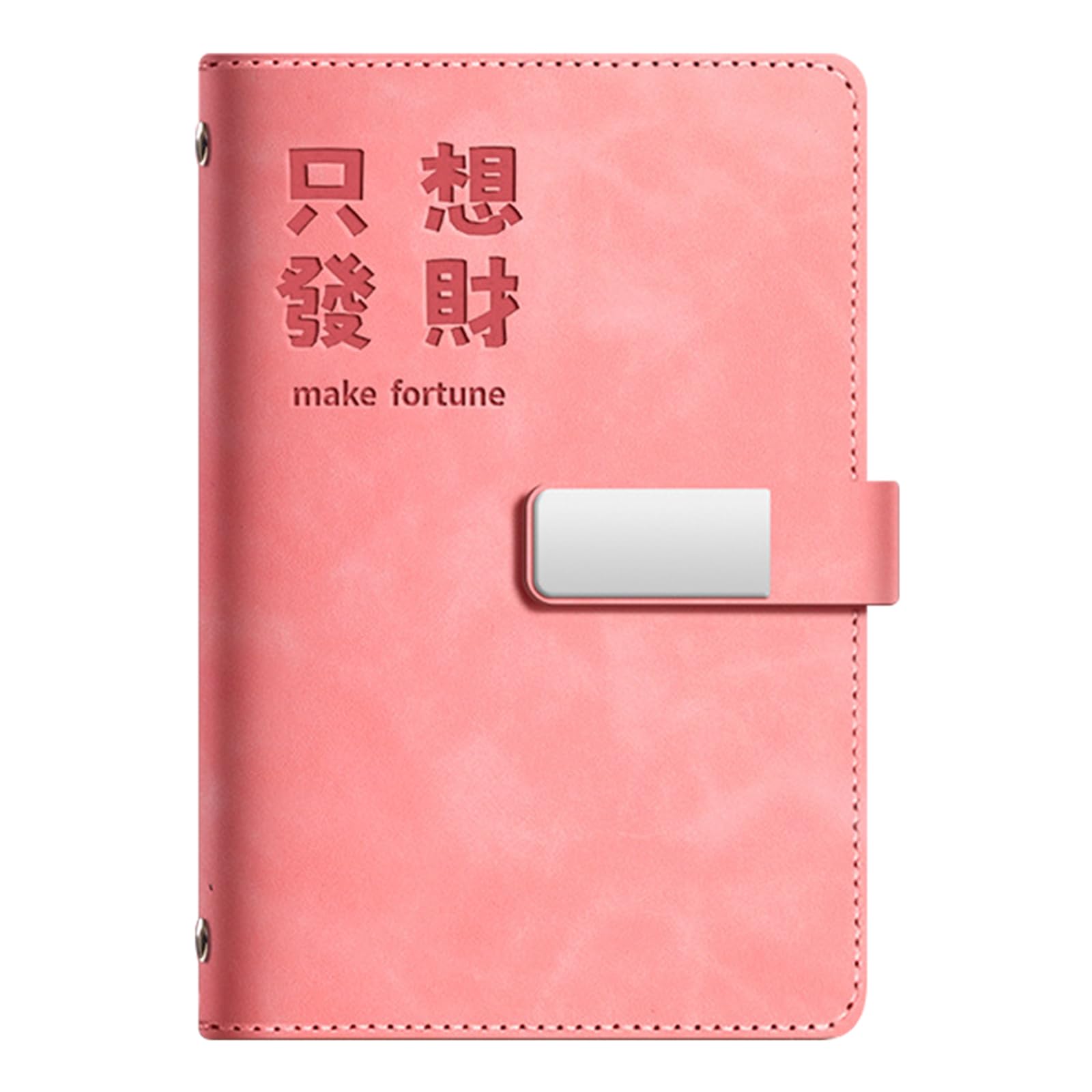 Xjdzineq Budget Planner Refillable 90 Pages 6 Rings Binder Covers Money Organiser for Daily Savings Refillable Budget Planner
