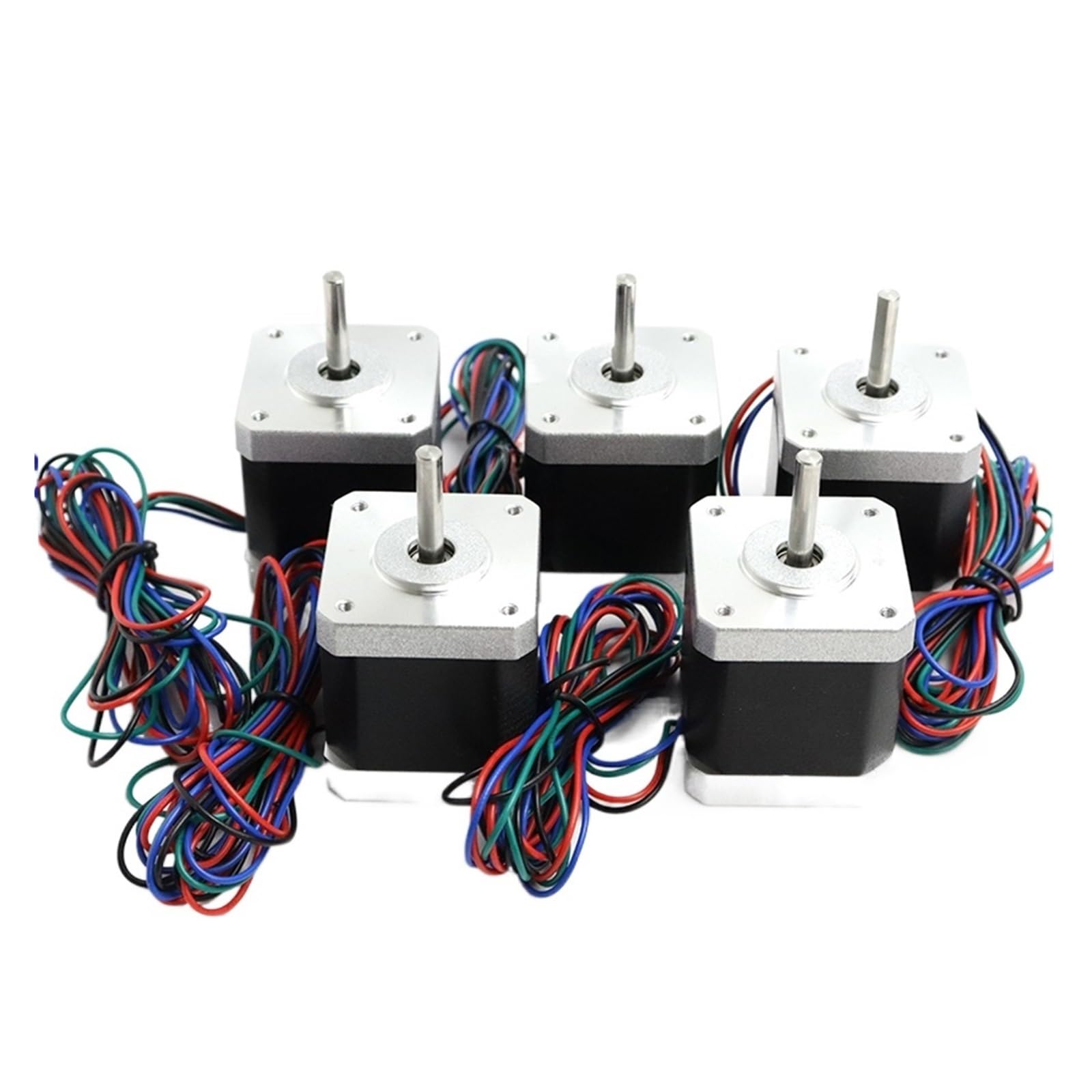 EKFBQBGW 5PCS Nema17 17HS8401 Stepper electronic starter 4-Lead 42 electronic starter Nema 17 electronic starter 42BYGH 1.8A electronic starter