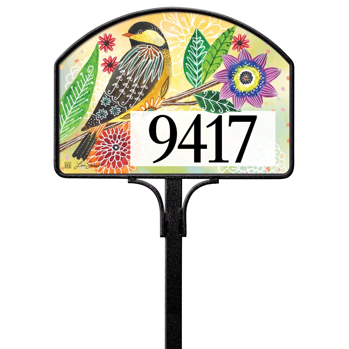 Lori Siebert Bird Song Yard DeSign 14" x 10"