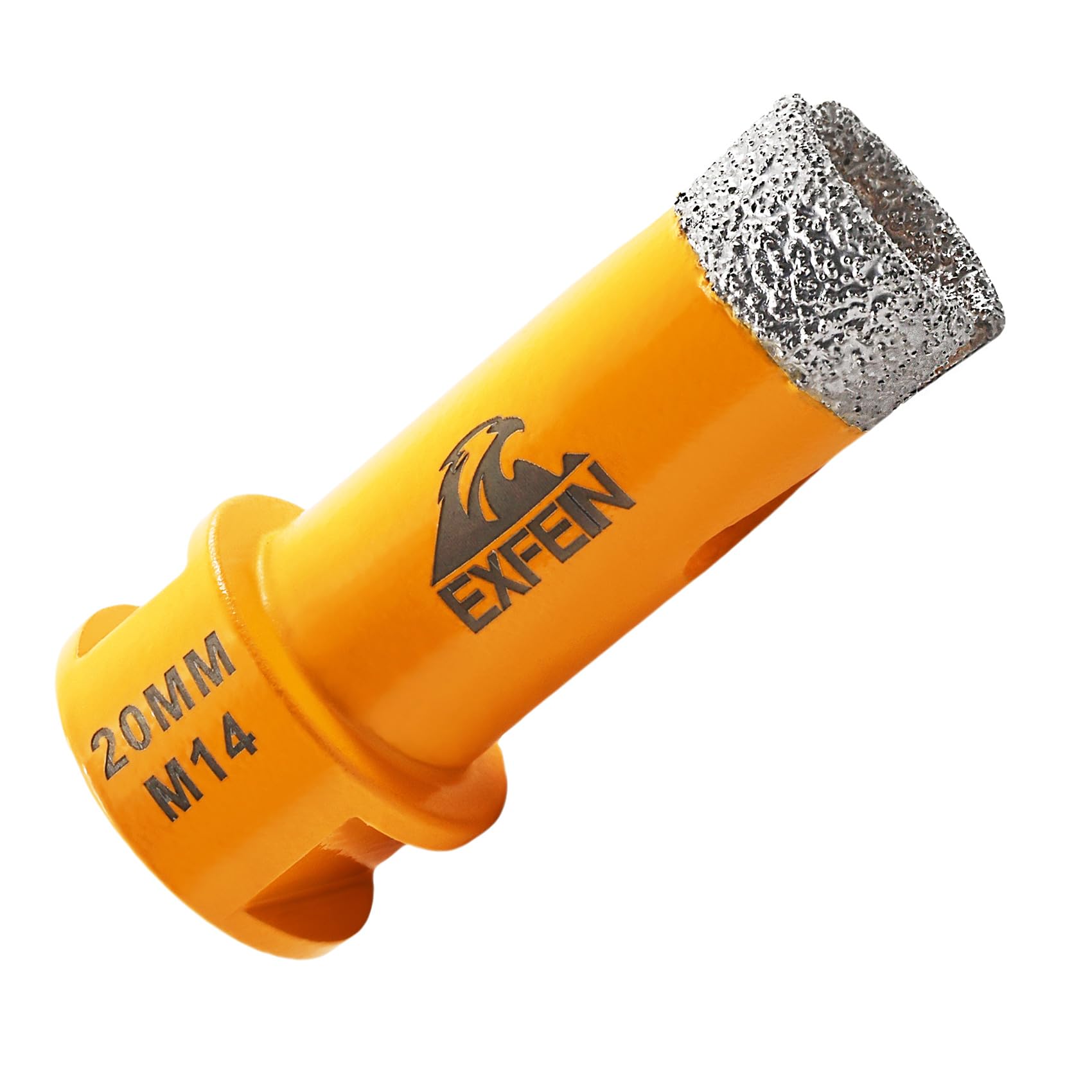 EXFEIN 20MM Diamond Core Drill Bit - 1 Piece, M14 Thread, Dry/Wet Use, Ceramic to Granite, Drill Bit — image 1