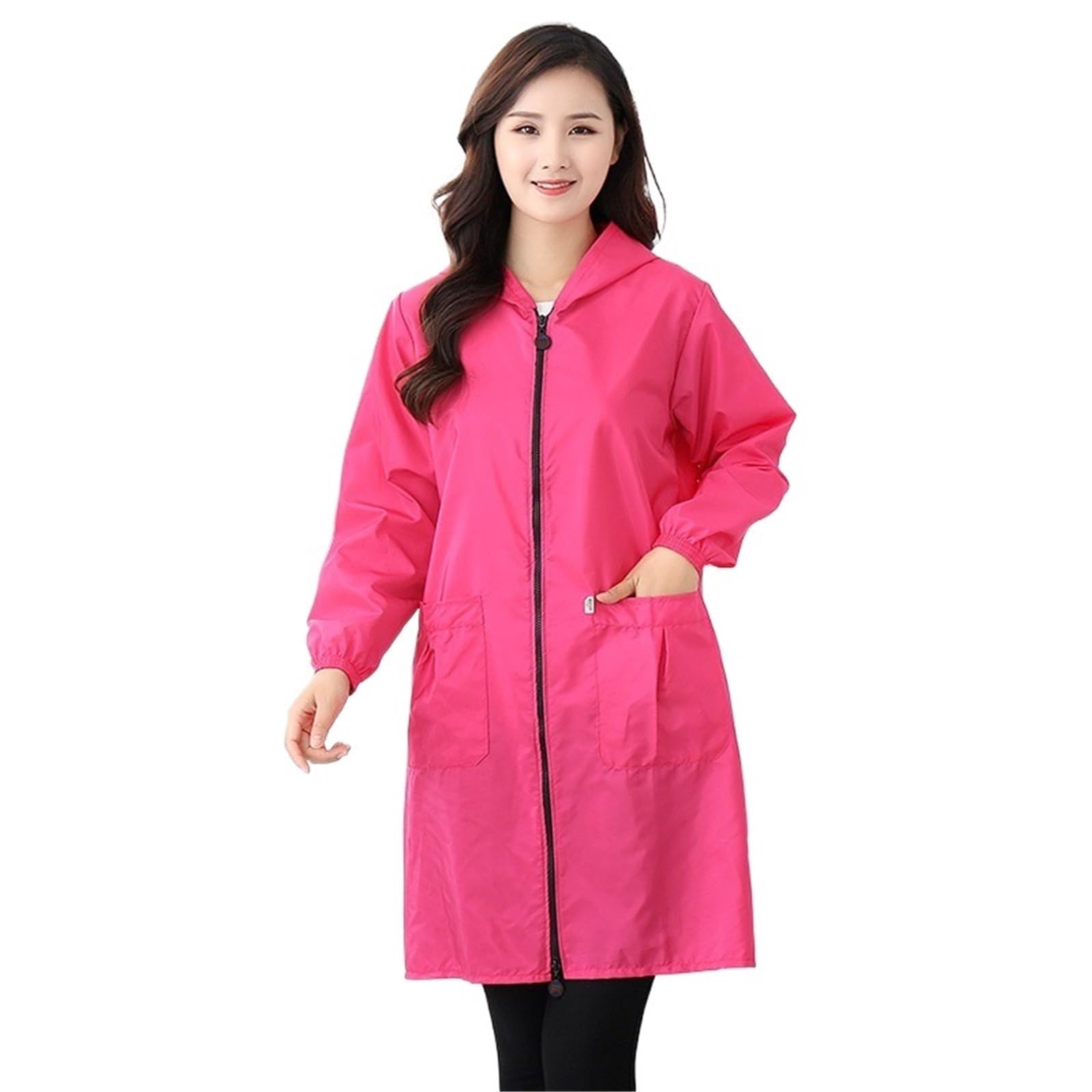 VRKRTVBLB Waterproof Smock Pet Dog Grooming Working Clothes Hair Salon Uniform Hairdresser Anti Hair Robe Kitchen Oil Proof Apron(I,XXL)