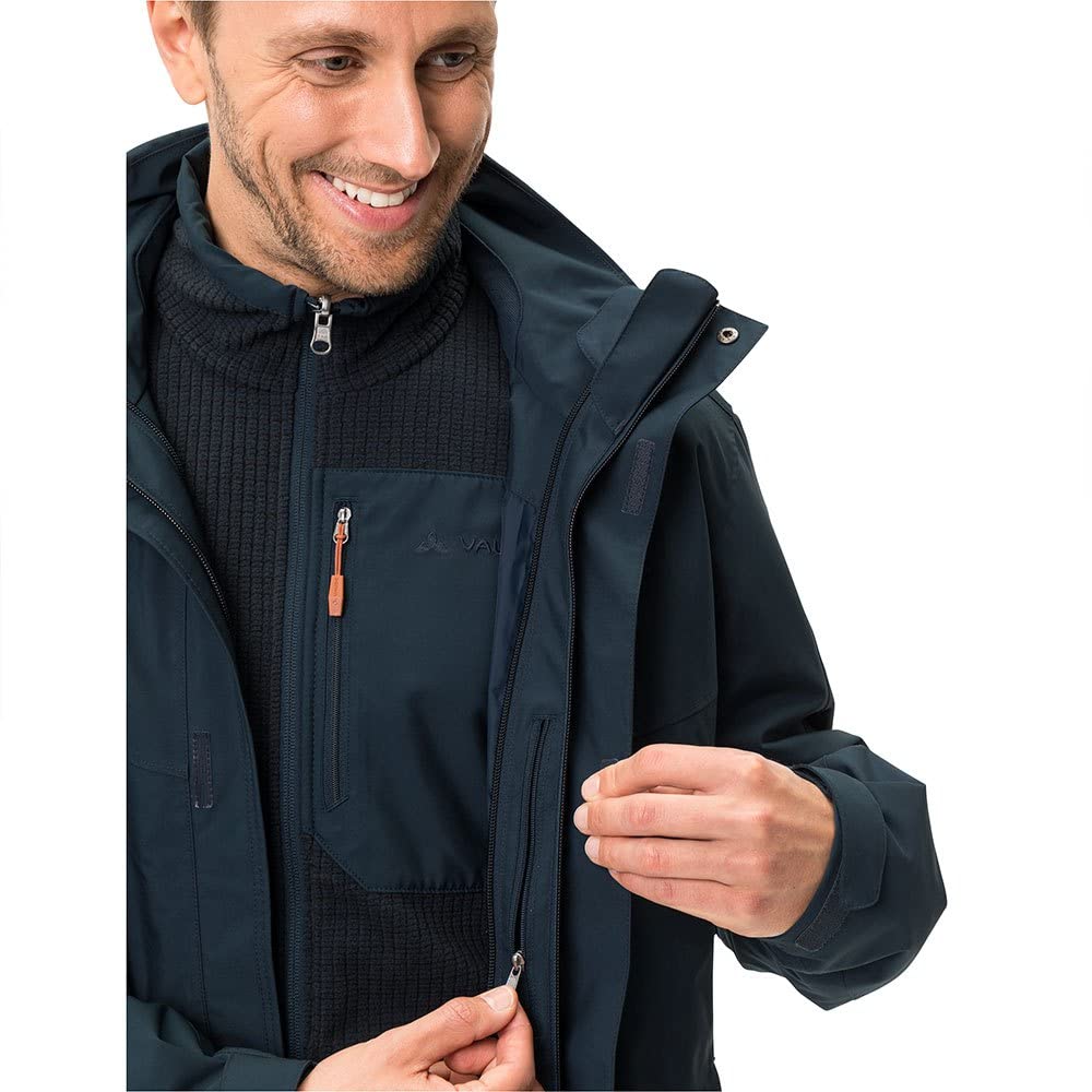 VAUDE Idris 3 in 1 Parka III Herren Doppeljacke blau NEU blau