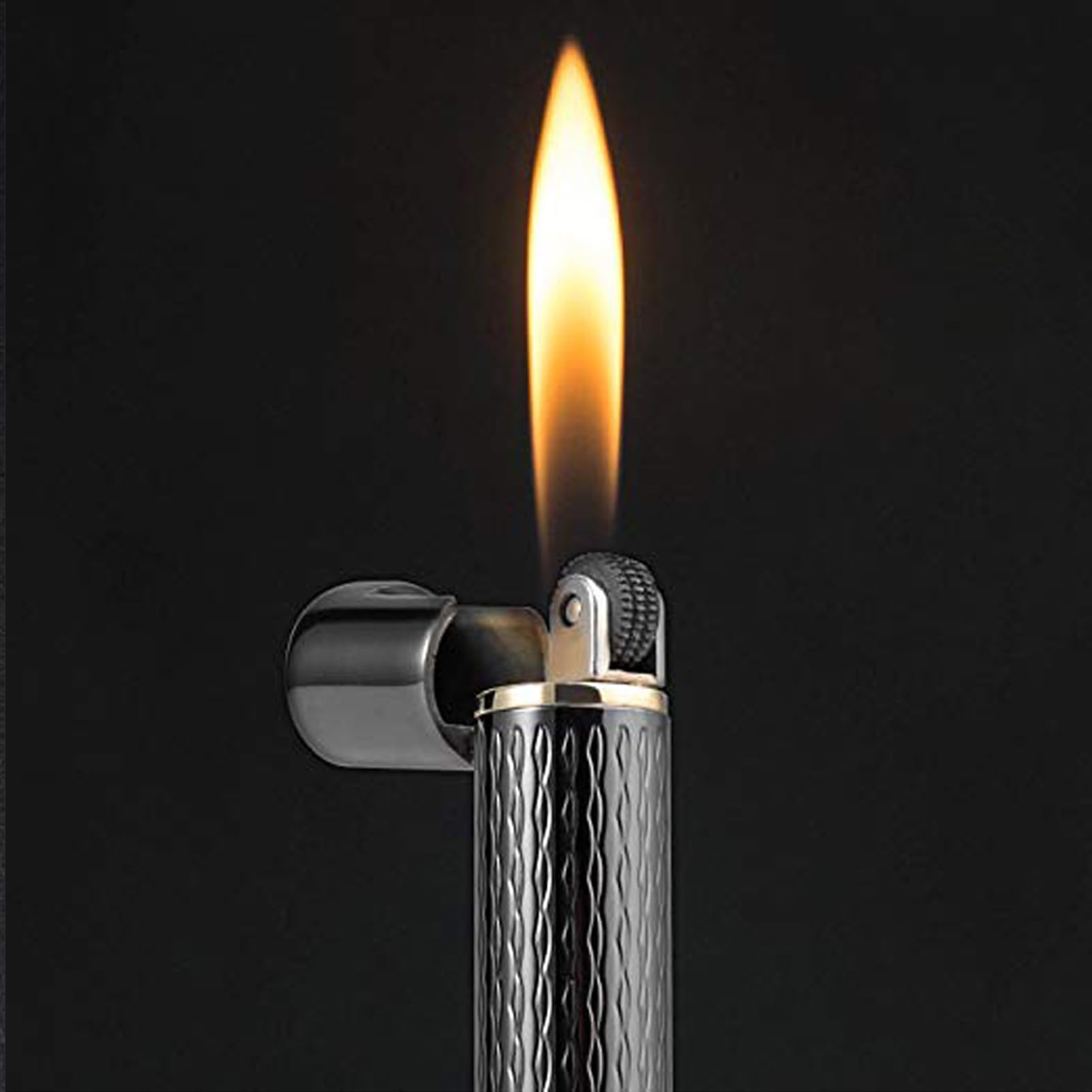 cigarette sized lighter Amazon.com: DLHONORV Lighter Cigarette Shaped Butane Refillable Fire  Starter with Back-up Flints Gifts for Men Women Lady (Excluding Butane)  (Black) : Health & Household