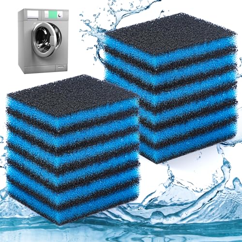 Willinglong 12 Pcs Pet Hair Remover for Laundry, Reusable Washing Machine Catcher and Collector for Washer, Dryer, Lint Traps, Home