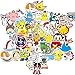 200-Pcs Featured Stickers,Suitable for Children and Adults of All Ages， Decals Vinyls for Laptop,Kids,Cars,Motorcycle,Bicycle,Skateboard Luggage,Bumper