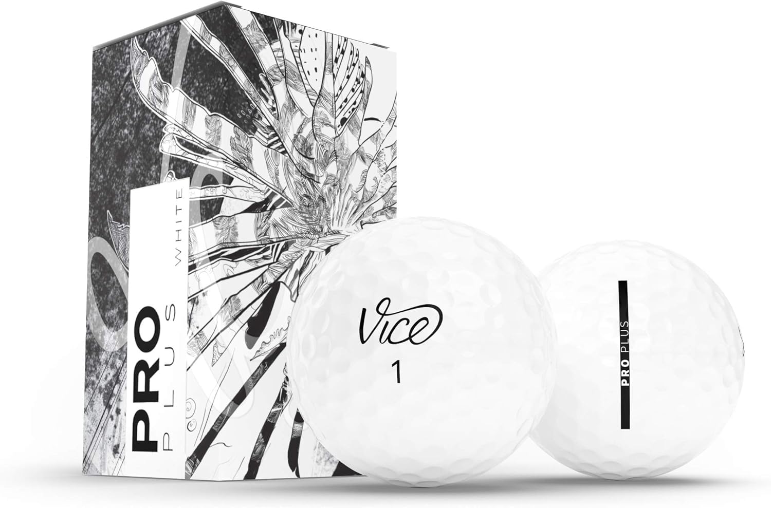 Vice Golf Zestaw różnorodnych piłek (łącznie 10 piłek: zawiera 2 w każdym stylu; Vice Pro Plus, Vice Pro, Vice Pro, Vice Pro Soft, Vice Tour, Vice Drive)