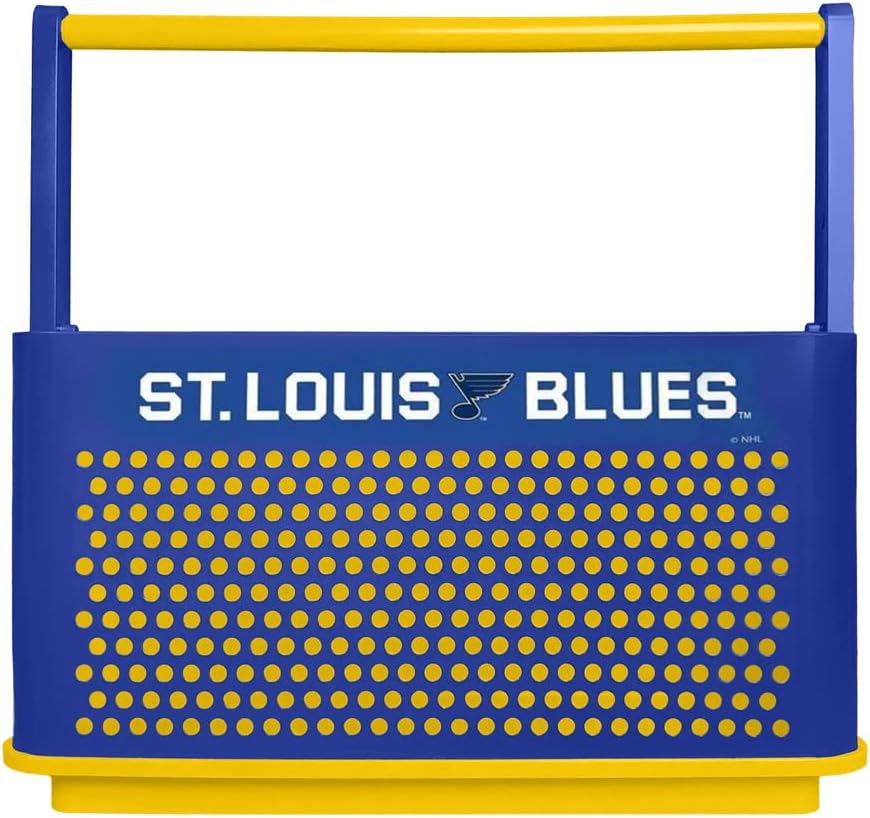 The Fan-Brand NHL St. Louis Blues: Tailgate Caddy - Sports Team Bar Sign Décor: Home, Dorm, Garage, Office, Fan Cave
