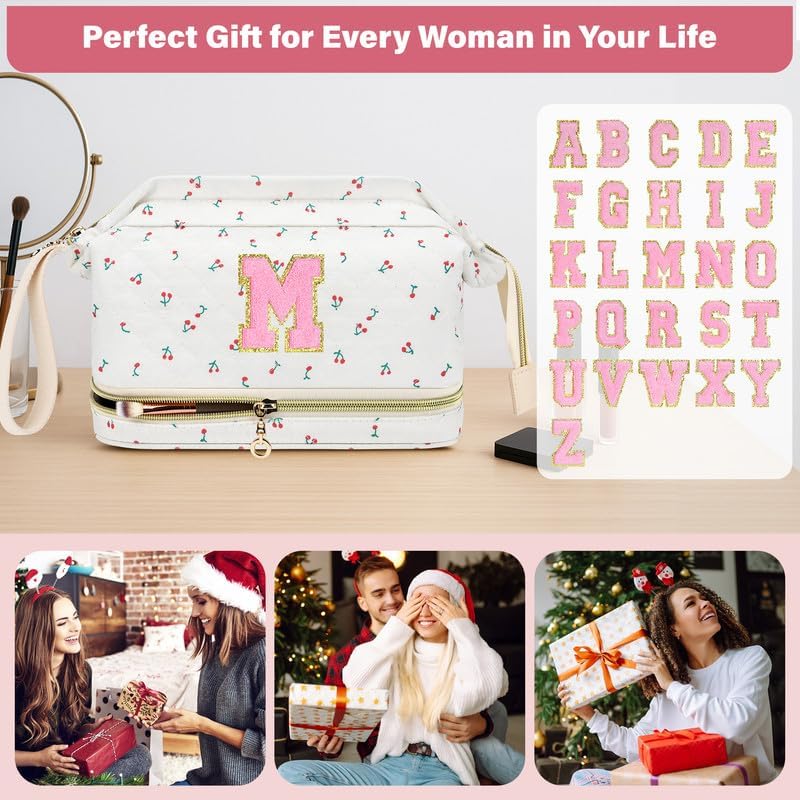 Miniatura 6 de Bolsa de maquillaje inicial, Cereza, Medium (3