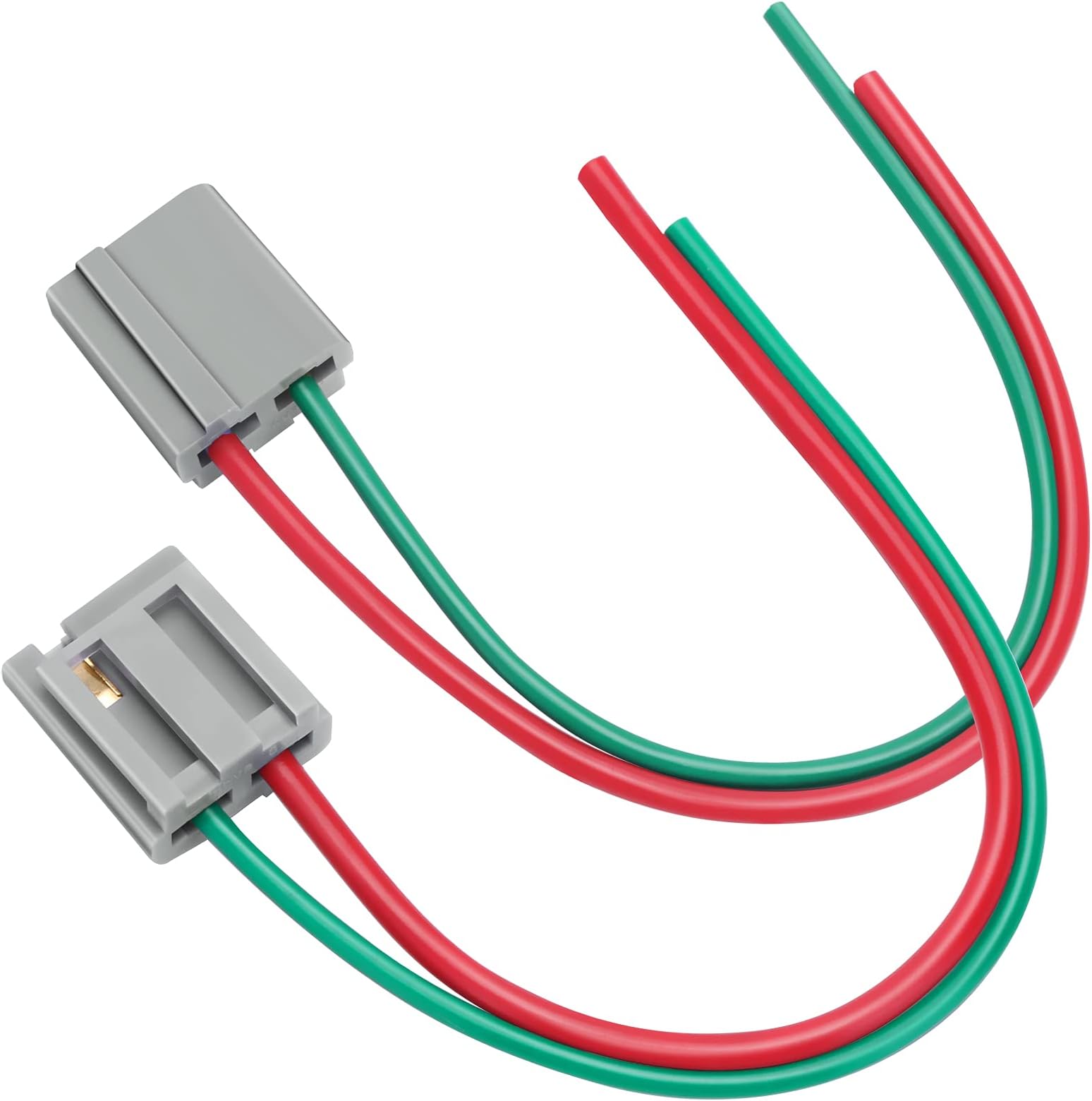 2 Pack HEI Distributor Pigtail Wire Harness 12 Volts Battery and Tachometer Connector Compatible with RV Chevy GM HEI 170072