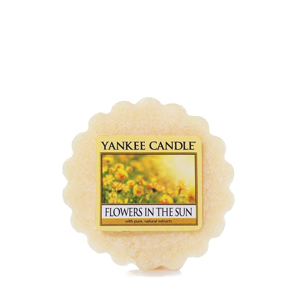 Yankee Candle Yellow Flowers In The Sun Wax Tart Melt, Plastic,
