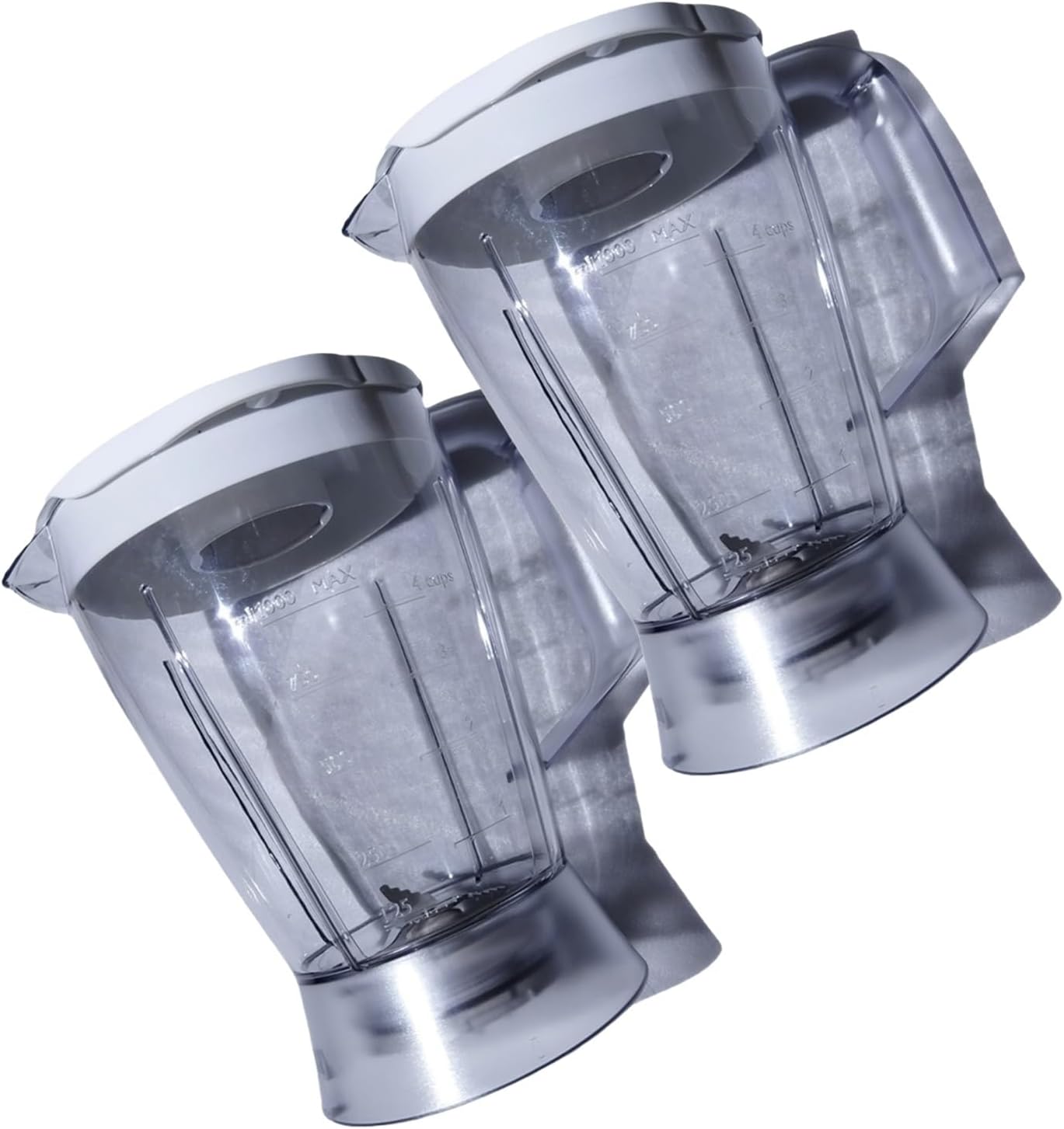 Stir The Vessel Mixing Cup Mixing Cup，For HR7628，Replacement Blender Cup(2pcs)
