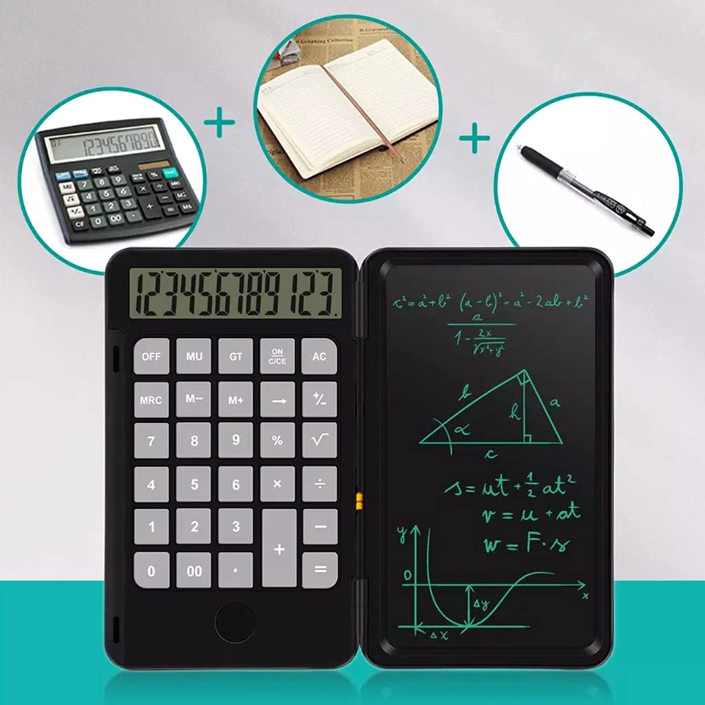 Calcolatrice Scrittura Tablet Tablet Smart Graphics Grafica a Mano Tabella tavola da Disegno tavoletta Senza Carta con Ricaricabile(C)
