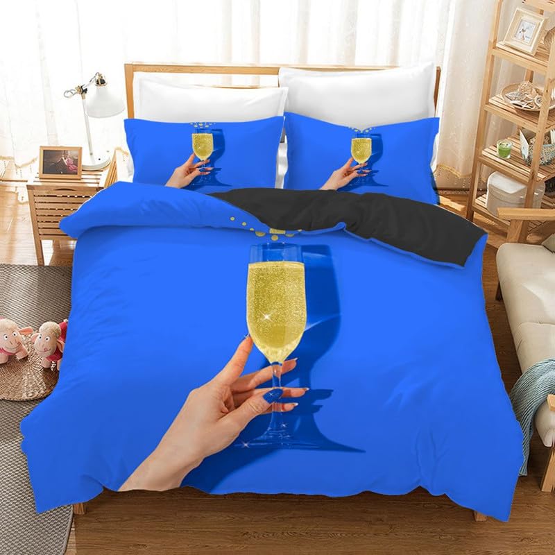 Parure de lit 90x190 enfant boissons marines pour une chambre de garçon ou fille