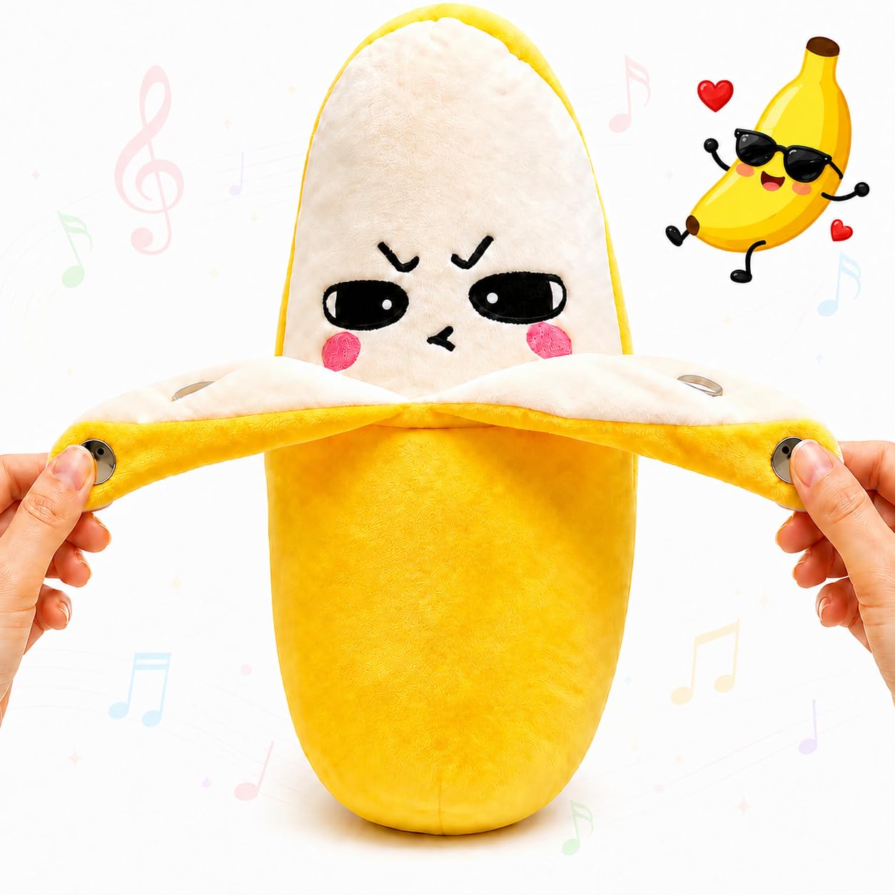HMJMJC Interactive Music Plush Toy for Babies, Talking Stuffed Animal Toy