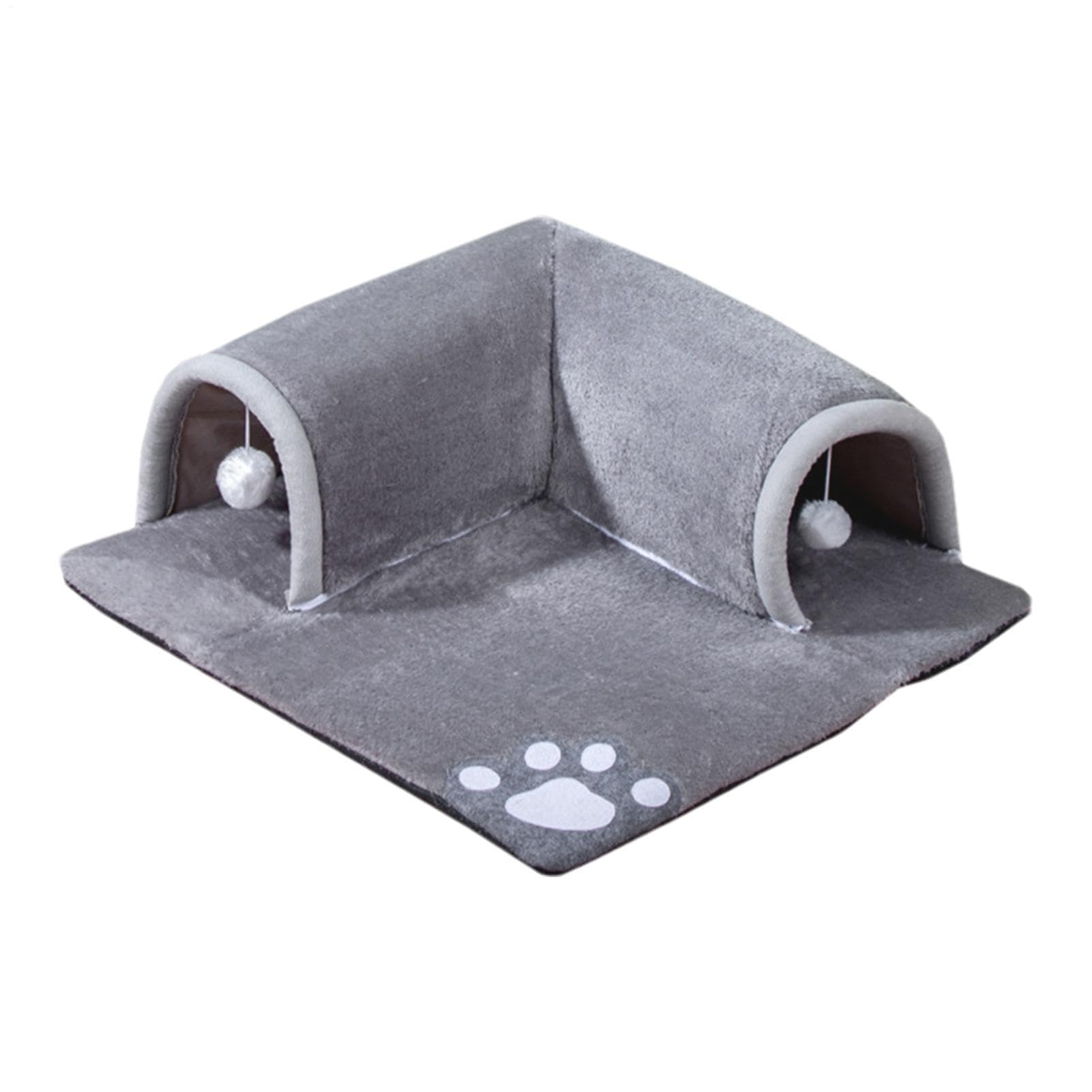 Tunnel pour chat - Jouet pour animal domestique - Nichoir portable | amovible pour petits animaux de compagnie, lapins, cochons d'Inde