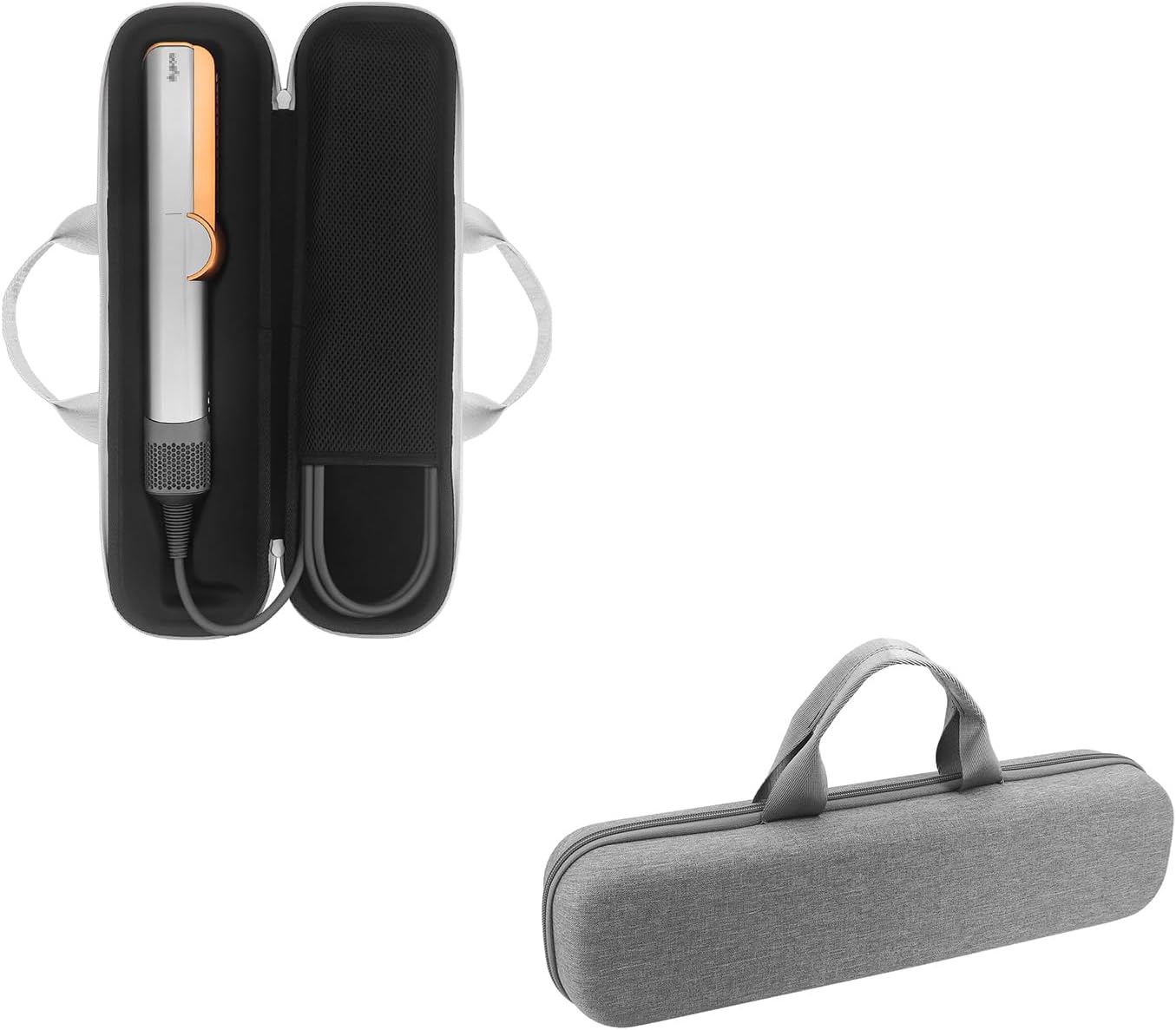 Hard Travel Case for Dyson Airstrait Straightener, Portable Storage Bag for Dyson Airstrait Straightener (Only Case, Grey)