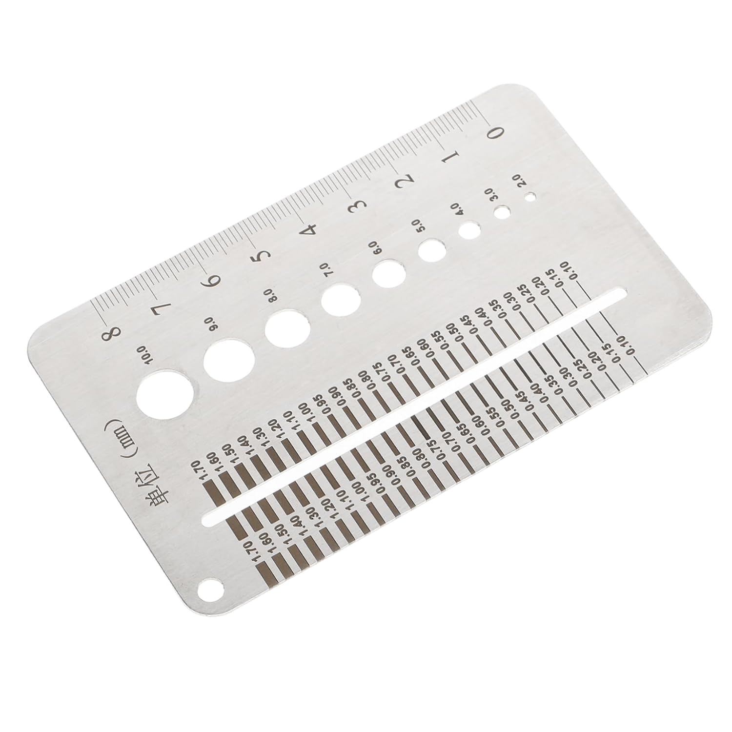 VALICLUD Precision Feeler Gauge and Gap Measuring Tool for Accurate Drill Hole Measurements Lightweight and Design for Long Term Use