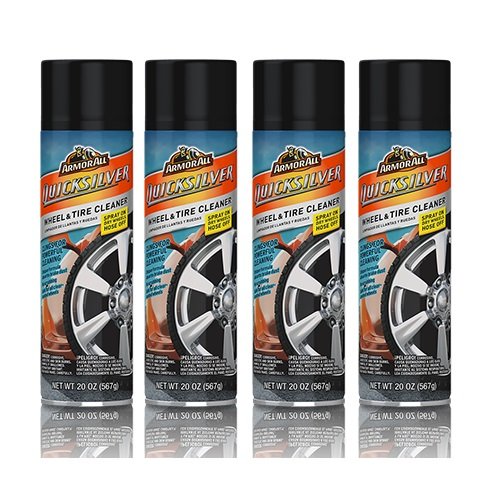 ArmorAll Quiksilver Wheel & Tyre Cleaner 566gm Clings for Powerful