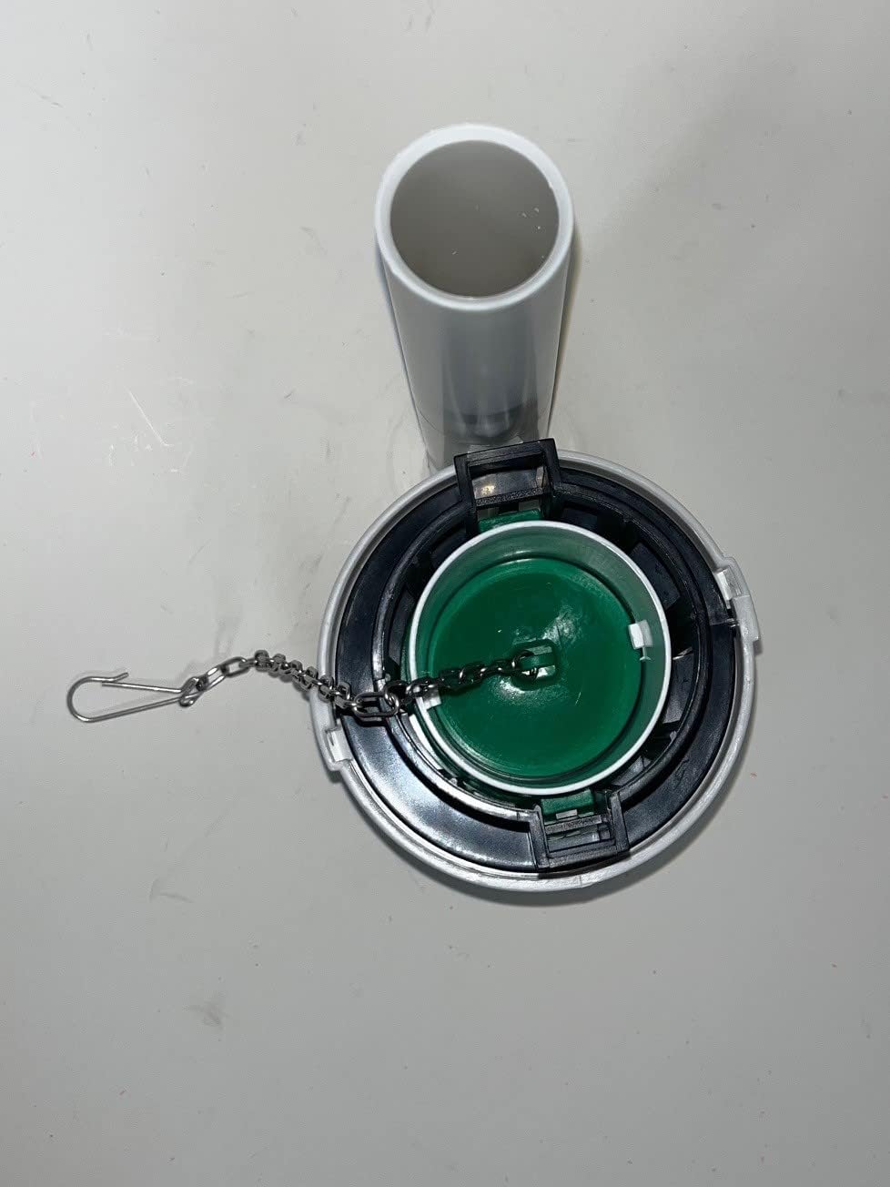 Toto THU series Tower Flush Valve, for 3 inch Flush Hole with 2 Extra Silicone Seals (ONE PIECE Toilet- brass locking lugs)