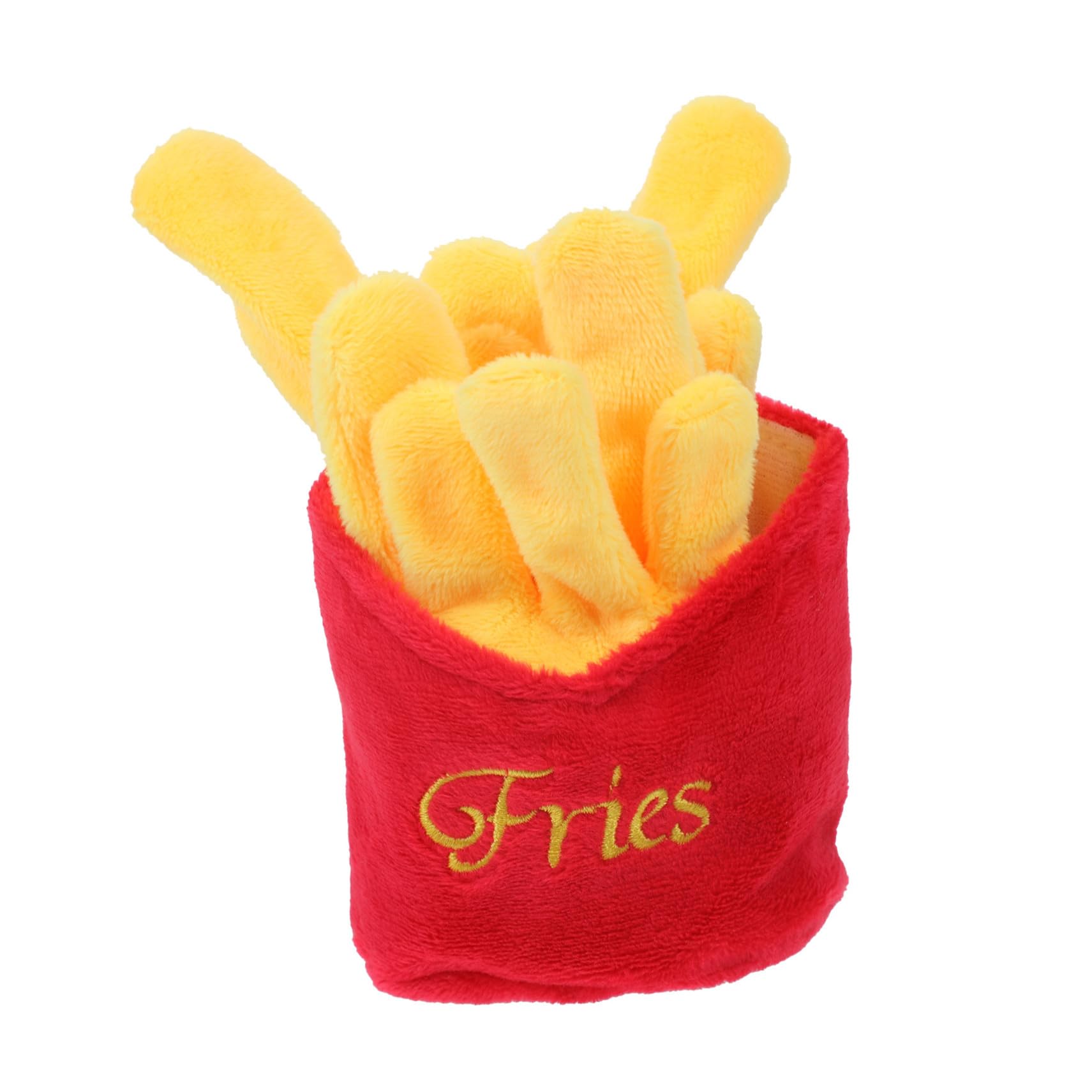 POPETPOP Jouet pour Chiens en Peluche Imitation Nourriture, Jouet Squeaky Résistant aux Morsures, pour Jouer et Mastiquer, Matière Peluche Douce et Solide