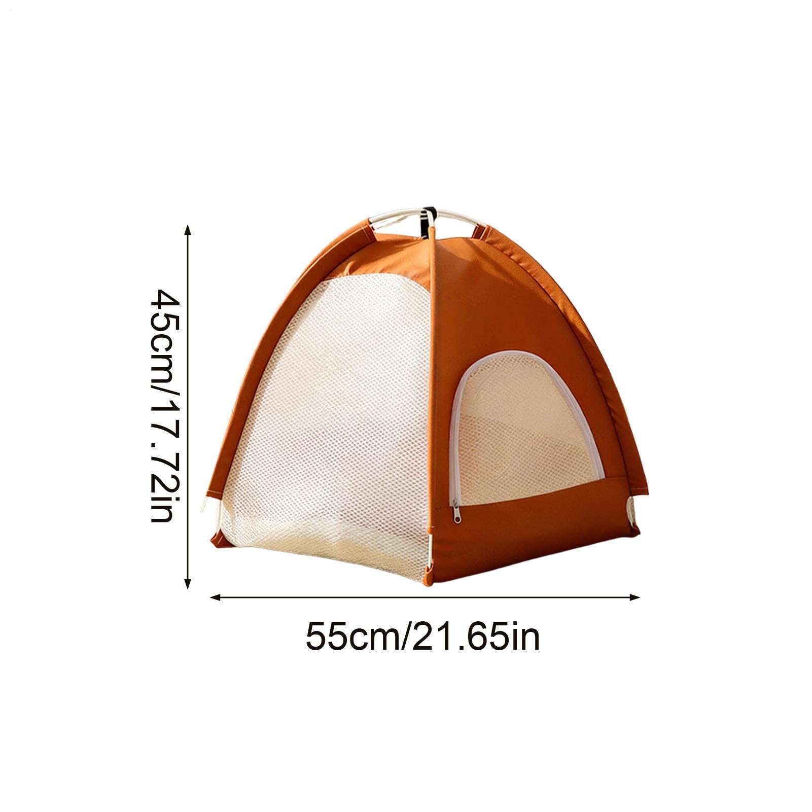 Tenda Per Gatti Grotta Pieghevole E Traspirante In Rete | Tenda Da Gatto Da Interni Con La Porta Cernierata Per l'in abitazione, soggiorno, appartamento, dormitorio, patio, balcone e