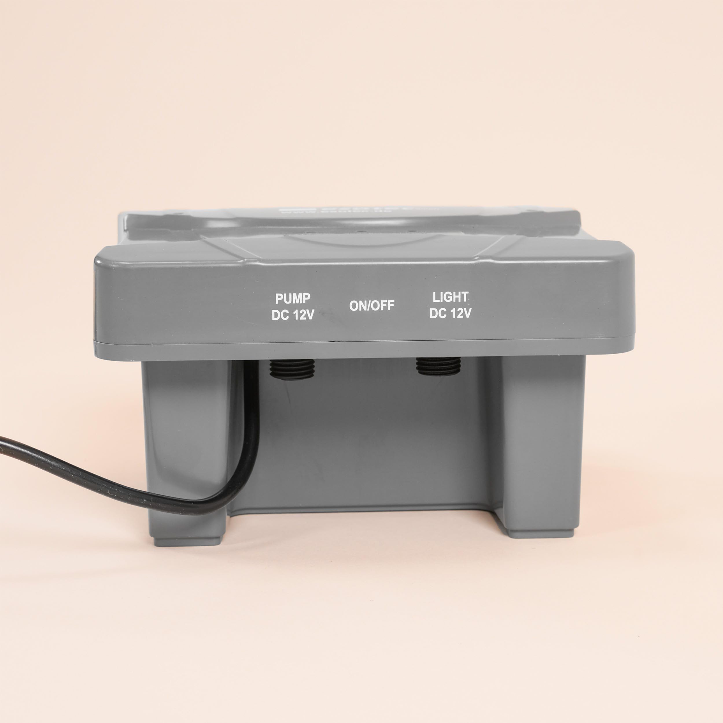 esotec Solar Teichbelüfter Set 25/600 Power, 5 Ausgänge, 12,8 V/DC Sauerstoffpumpe, 600 l/h Luftleistung, LiFePO4 Akku, Teichbelüftung, Luftpumpe, Solarpanel 25W, Erdspieß 101877