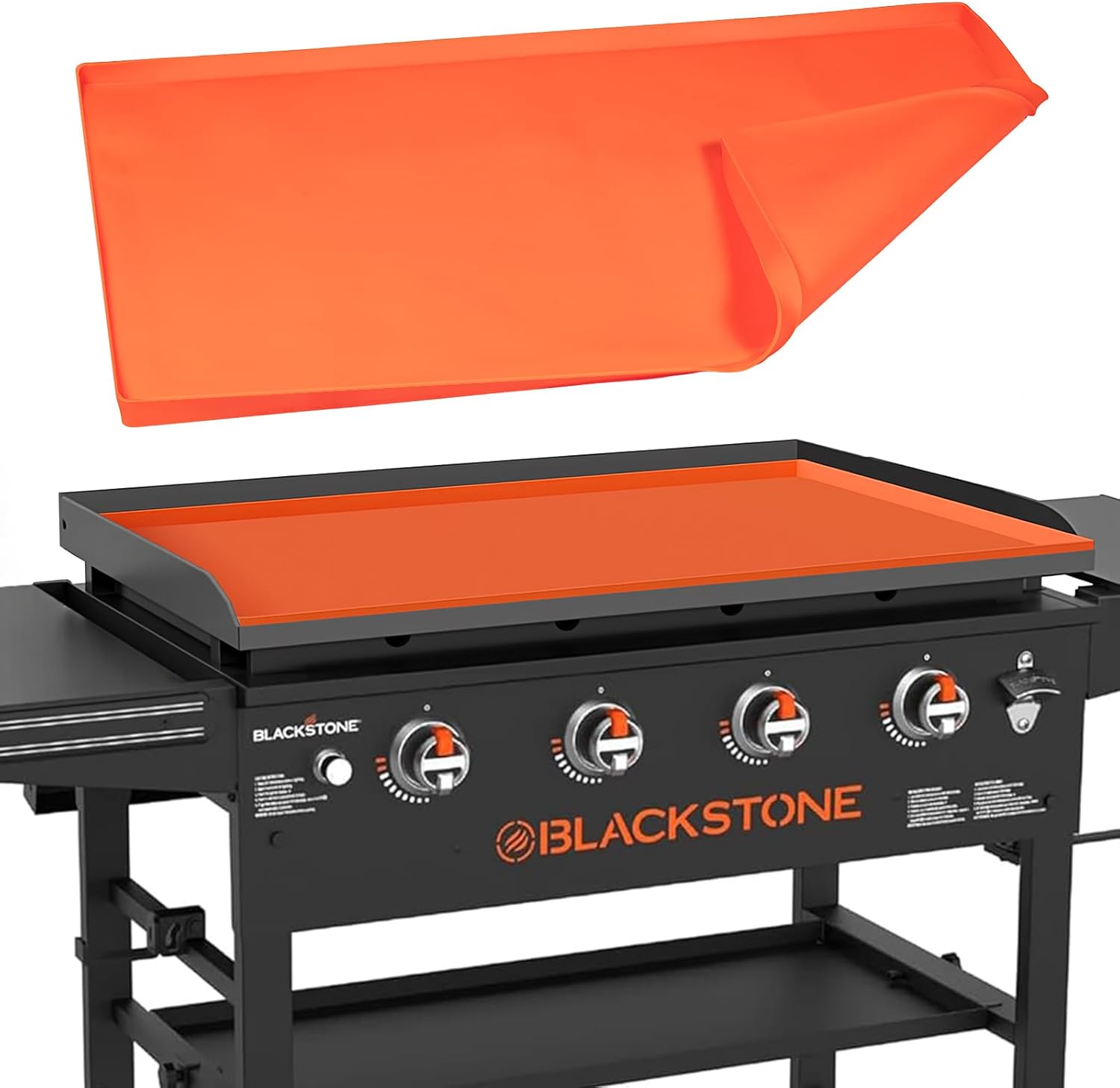 Griddle Cover Mat for Blackstone 36 Inch Griddle, 36" Silicone Griddle Cover for Blackstone Griddle Accessories, Food Grade Silicone Grill Mat Protect from Rust, Insects, Debris, Leaves