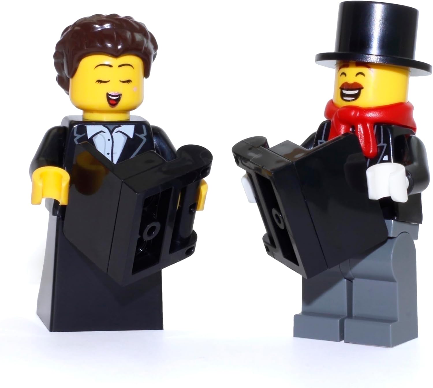 LEGO Holiday Minifigure - Carolers (Female and Male Combo)