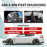 Launch CR629 OBD2 Scanner ABS SRS Scan Tool with Active Test, 3 Service Oil/SAS/BMS Reset Tool, Full OBD2 Functions Car Code Scanner, Lifetime Free Update (More Powerful Than Launch CR529, CRP123X)