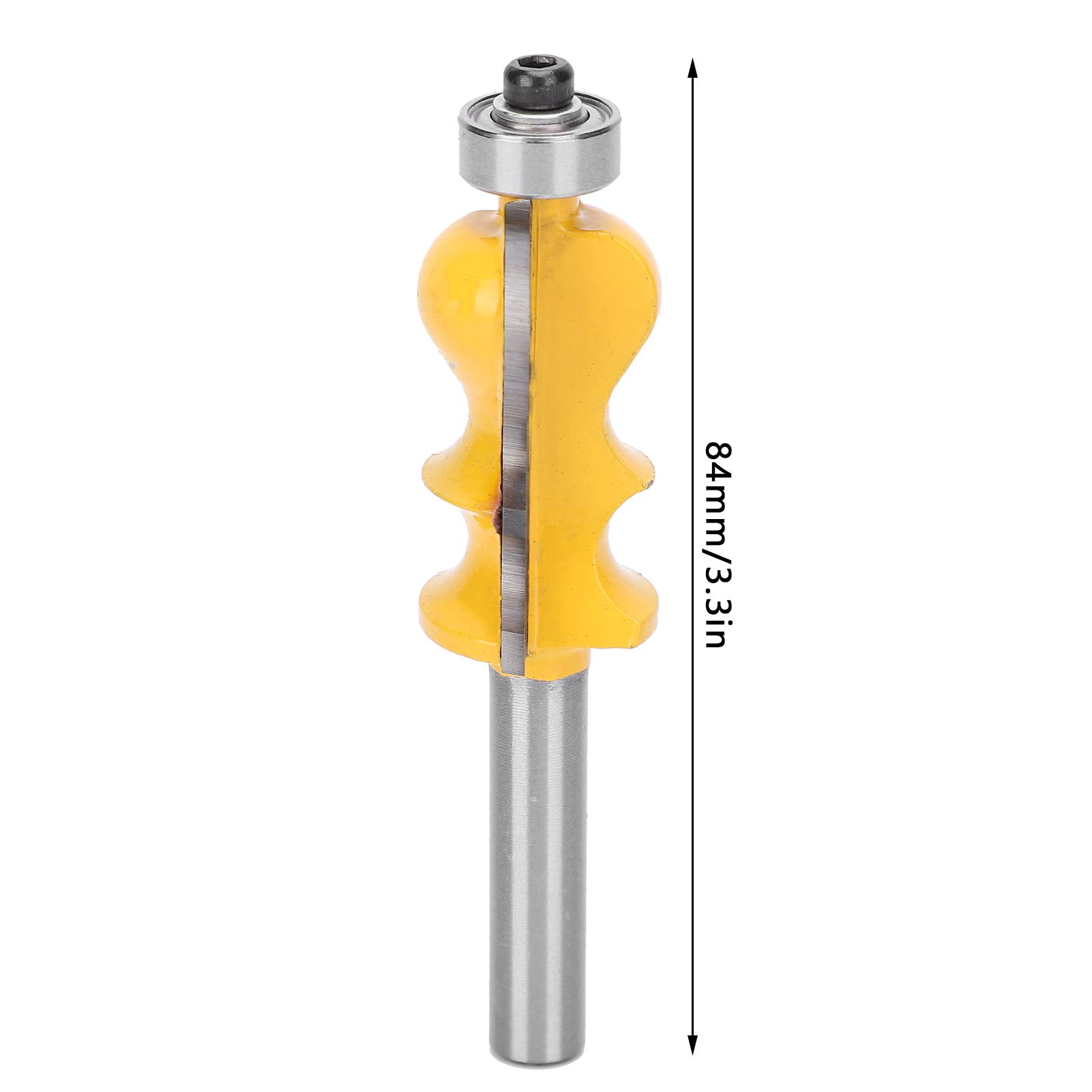 Milling Cutter, Router Bit, Grooving Cutter, 0.3in Slotting Cutter for Wood Working Machine