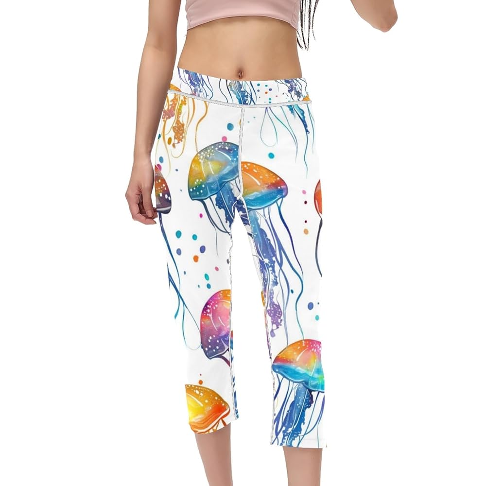 Amazon.com: Dragon Sword Women's Seamless Pattern Jellyfish
