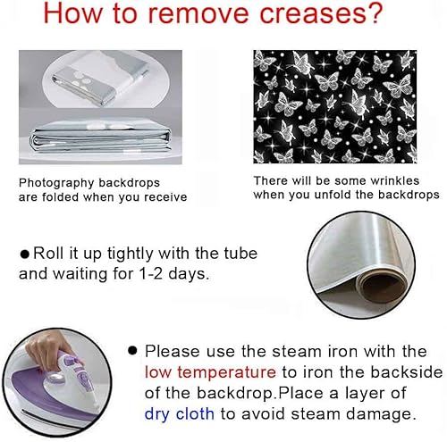 Miniatura 10 de VIDMOT Fondo de principios de los años 2000 mariposa negra con purpurina fondos de fotografía de fiesta de la vieja escuela 2000 decoración de