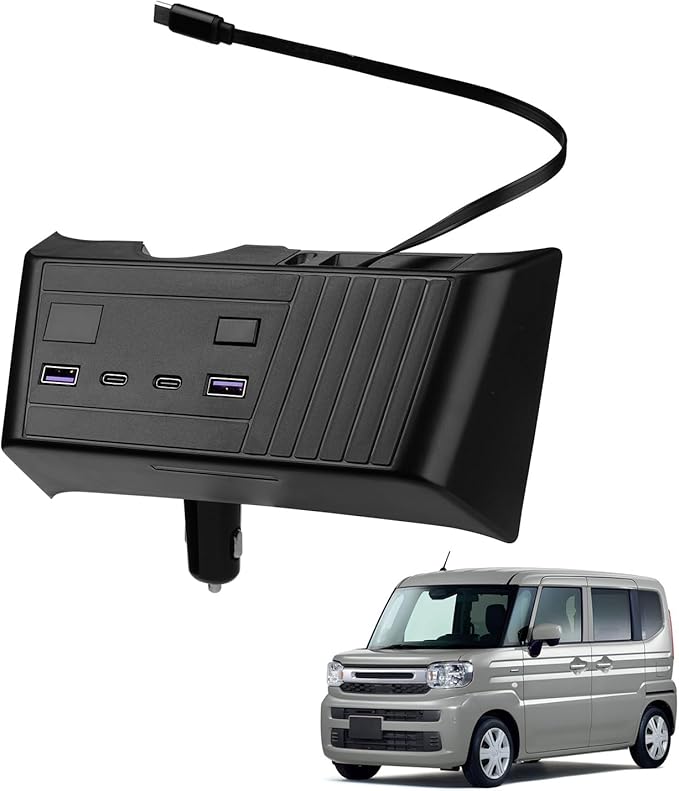 Mixsuper スペーシア 増設電源ユニット スペーシアカスタム シガーソケット USBポート