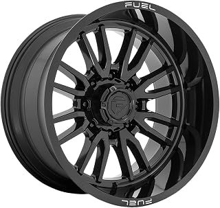 FUEL OFF-ROAD D760 CLASH 20X9, 8X170, 5.04, 1mm GLOSS BLACK - D76020901750