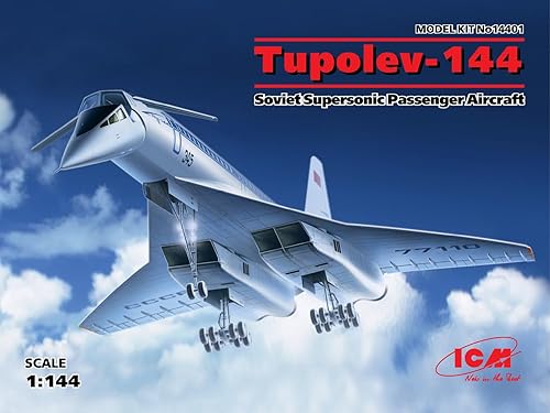 B006FXWRB6_image_1 Icm Modelos Tupolev Tu-144Building Kit