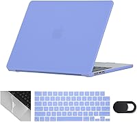 Vista 40 de Se7enline Funda compatible con MacBook Air de 15 pulgadas 2024 M4 M3 M2 para A2941/A3114/A3241, funda rígida mate para laptop, con funda protectora