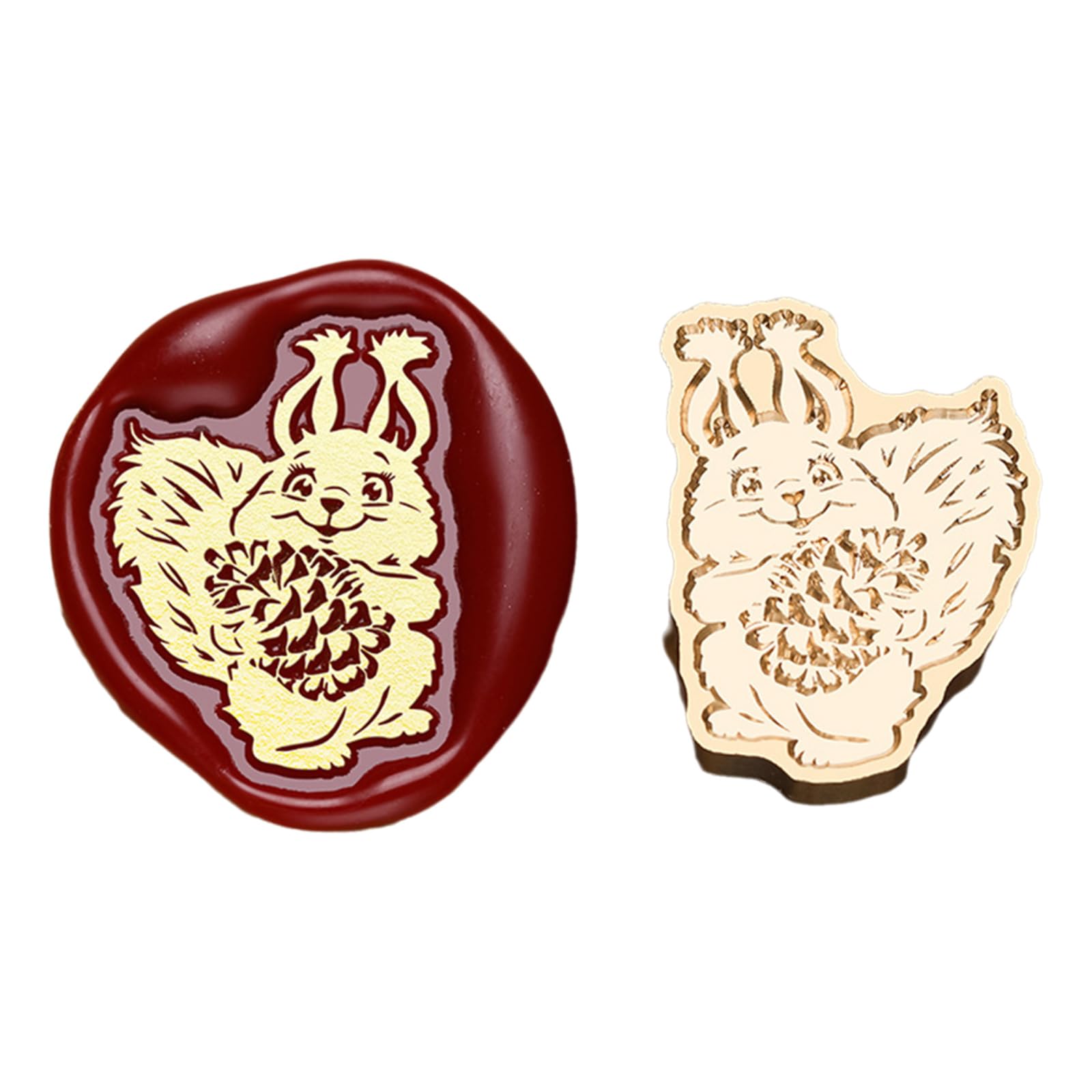 Ywluuoo M Sealing Stamp With Christmas Pattern For Scrapbooking, Sealing Stamp Head Replacement For Invitations Envelope Cookie