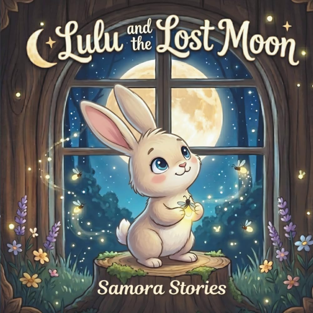 Lulu and the Lost Moon: A Bedtime Story for Kids About Hope, Courage and the Moon, A Cute Bunny Picture Book for Ages 3–7